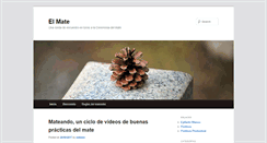 Desktop Screenshot of elmate.com.ar